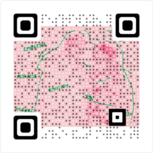 QR-Code -AIDER-S-AIDER-S-ENTRAIDER qr code rose et vert